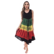 Riviera Sun Rasta Sleeveless Dresses for Women Rasta 1, Small