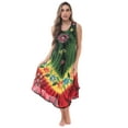 thumbnail image 1 of Riviera Sun Rasta Sleeveless Dresses for Women (Rasta 2, 1X), 1 of 3