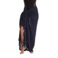 thumbnail image 1 of Riviera Sun Sarong Swimsuit Cover Up for Women 21978-NVY (One Size, Navy - Solid), 1 of 4