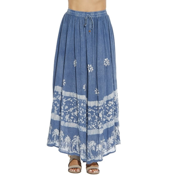 Riviera Sun Skirt / Skirts for Women (Denim / Denim, Medium)