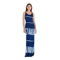 thumbnail image 1 of Riviera Sun Tie Dye Spaghetti Strap Maxi Dress (Dark Blue Tie Dye, Large), 1 of 3
