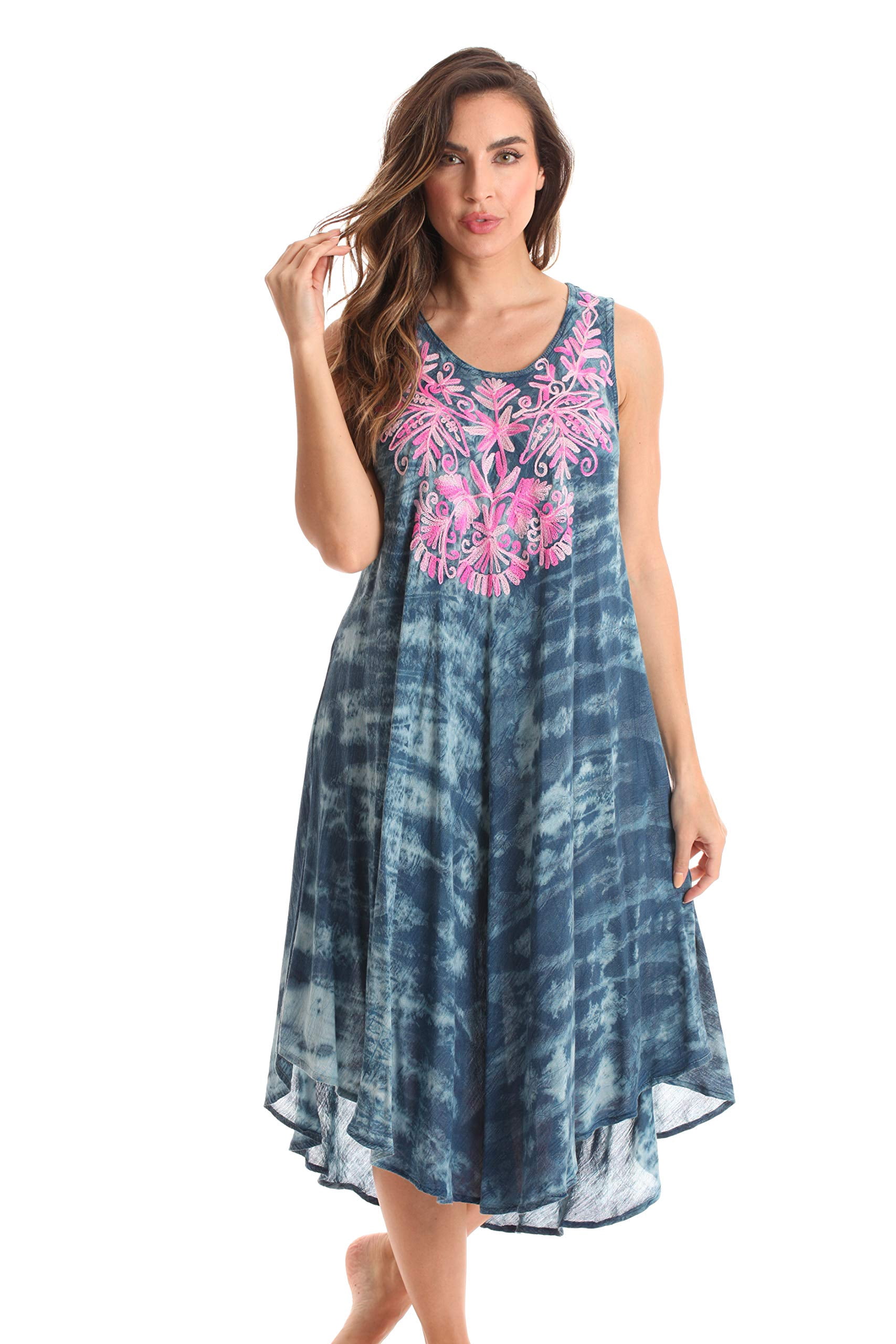 Soak Up The Sun Tie Dye Dress main image 1