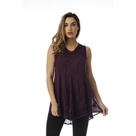 Riviera Sun Tops for Women 21867-PUR-L (Purple, Small)