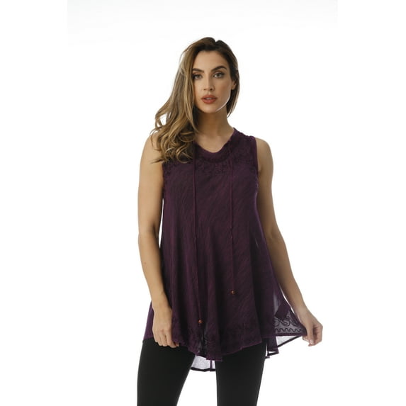 Riviera Sun Tops for Women (Purple, X-large)