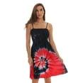 thumbnail image 1 of Riviera Sun Women's Strapless Tube Short Summer Dress - Casual and Comfortable Beach Dresses (Red White Blue, X-Large), 1 of 4