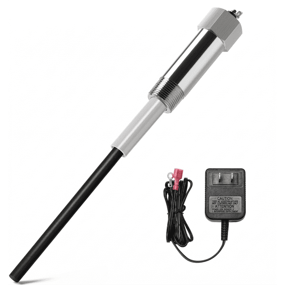 Riviere Powered Anode Rod for Water Heaters, 12 Inch, 15mA Impressed Current