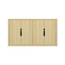 Rivington Modern 60" Sideboard in Natural Oak (4-Shelf)