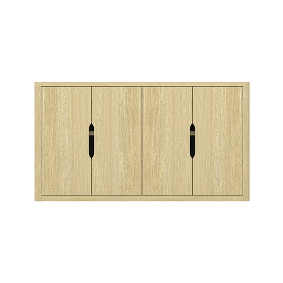 Rivington Modern 60" Sideboard in Natural Oak (4-Shelf)