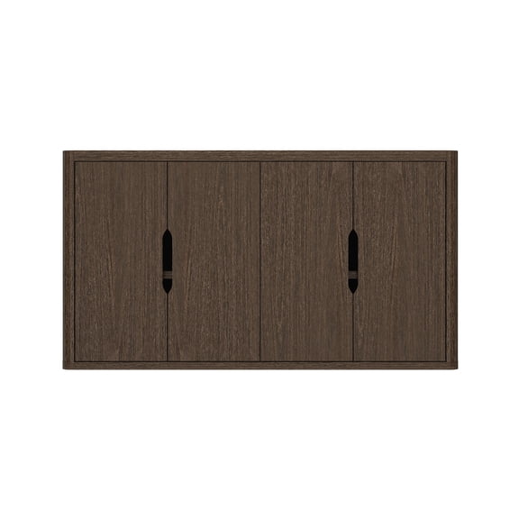 Rivington Modern 60" Sideboard in Walnut (4-Shelf)