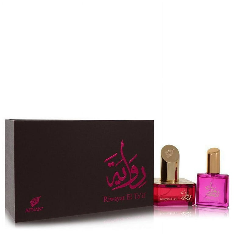 Riwayat El Ta'if Eau De Parfum Spray + Free .67 oz Travel EDP Spray By Afnan Riwayat El Ta'if Eau De Parfum Spray + Free .67 oz Travel EDP Spray By Afnan