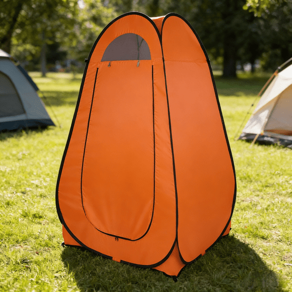 Riwcyla Portable Pop Up Privacy Tent, Outdoor Shower Tent Changing Room Toilet Dressing Tent for Camping Hiking