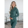 thumbnail image 1 of Rixie Ribbed Active Jacket - Spruce, 1 of 5