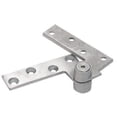thumbnail image 1 of Rixson R180SC Satin Chrome Finish 3/4" Offset Top Pivot, 1 of 5