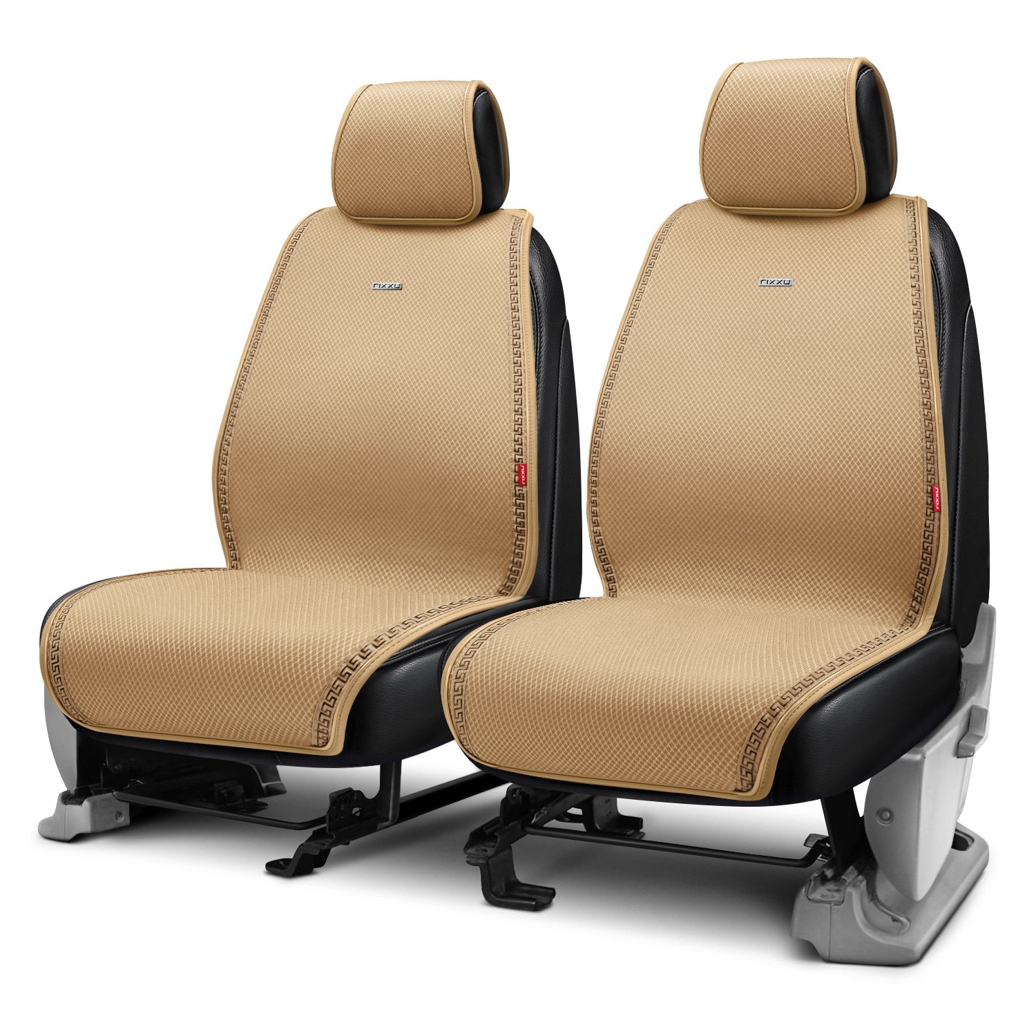 Rixxu™ SCBG001PAD1ST Slimline Series 1st Row Beige Seat Covers