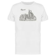 Riyadh Saudi Arabia City Skyline T-Shirt Men -Image by Shutterstock, Male x-Large