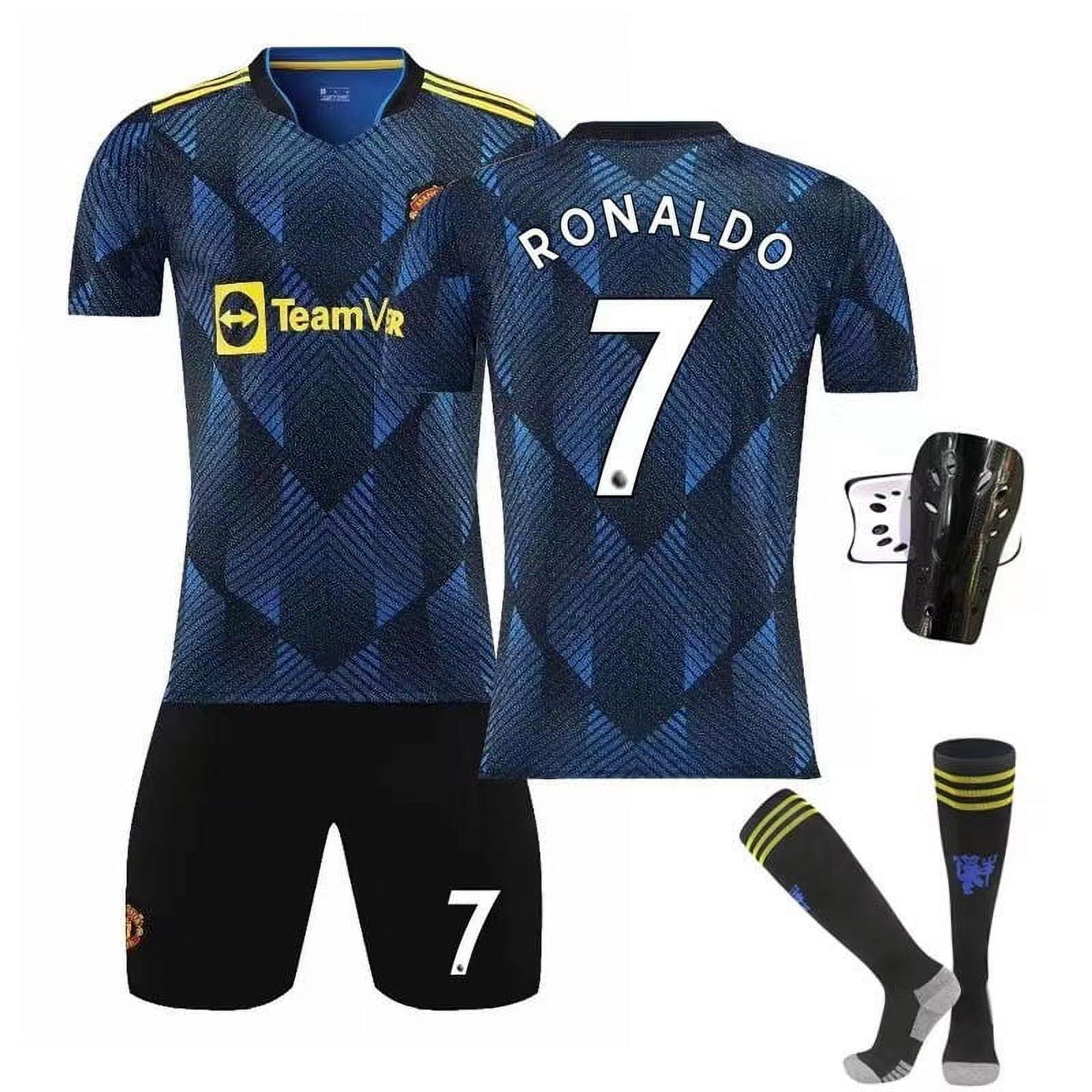 Riyadh Victory Jersey No. 7 Ronaldo Home Children's Football Suit
