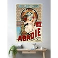 thumbnail image 1 of Riz Abadie Cigarette Rolling Paper 1898 By H. Gray Art Nouveau Advert Poster Wall Art, Modern Wall Decor For Living Room Bedroom, 24x36 UNFRAMED, 1 of 3