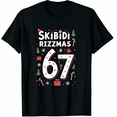 thumbnail image 1 of Rizz Christmas 67 Funny Xmas Gen Alpha Skibidi Rizzmas 67 T-Shirt (Men's, Women's), 1 of 4
