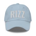 thumbnail image 1 of Rizz Dad Hat | Rizz Hat | Embroidered Rizz Dad Cap | Rizz Gift (Light Blue), 1 of 6