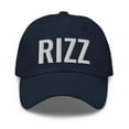 thumbnail image 1 of Rizz Dad Hat | Rizz Hat | Embroidered Rizz Dad Cap | Rizz Gift (Navy), 1 of 6