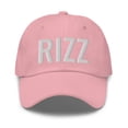 thumbnail image 1 of Rizz Dad Hat | Rizz Hat | Embroidered Rizz Dad Cap | Rizz Gift (Pink), 1 of 6