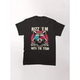 thumbnail image 1 of Rizz 'Em With The Tism Shirt, Men's Round Neck Comfortable Breathable T-Shirt, Summer Casual Fashion Tops, 1 of 5