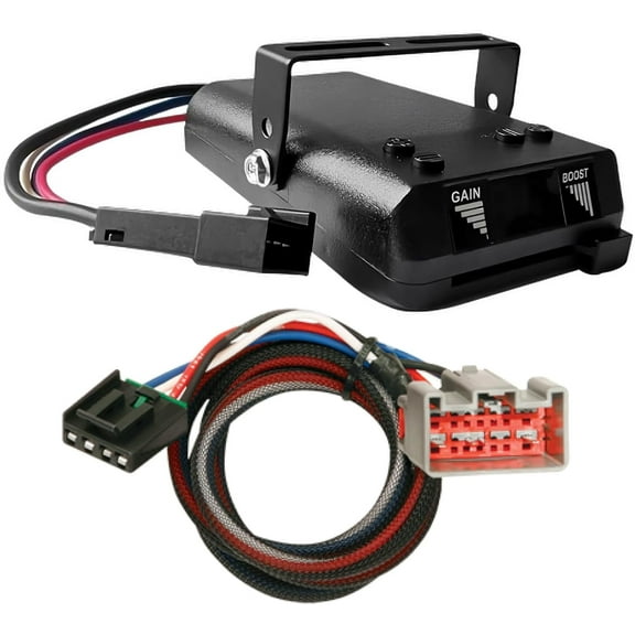 Rizz-Man 8507111 Timed Brake Controller with Wiring, Compatible with Ford Expedition, F-150, F-250 Super Duty, F-350 Super Duty, F-450 Super Duty, F-550 Super Duty, Flex, Lincoln MKT, Navigator