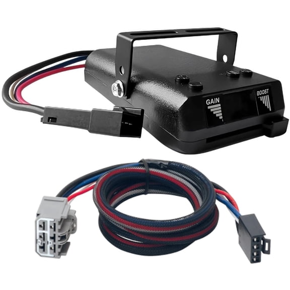Rizz-Man Manufacturing 8507111 Timed Electric Brake Controller with Wiring Harness, Compatible with Buick Enclave, Chevrolet Traverse, GMC Acadia, Acadia Limited, Saturn Outlook