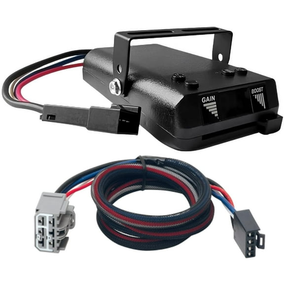 Rizz-Man Manufacturing 8507111 Timed Electric Brake Controller with Wiring Harness, Compatible with Buick Enclave, Chevrolet Traverse, GMC Acadia, Acadia Limited, Saturn Outlook