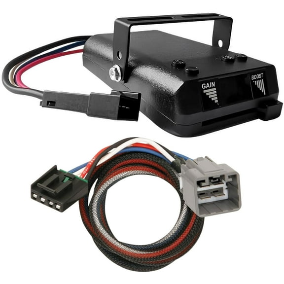 Rizz-Man Manufacturing 8507111 Timed Electric Brake Controller with Wiring Harness, Compatible with '14 - '23 Cherokee