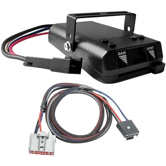 Rizz-Man Manufacturing 8507111 Timed Electric Brake Controller with Wiring Harness, Compatible with Chevrolet Silverado, GMC Sierra
