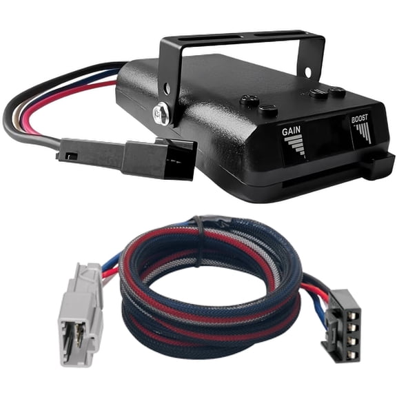 Rizz-Man Manufacturing 8507111 Timed Electric Brake Controller with Wiring Harness, Compatible with Honda Pilot, Ridgeline