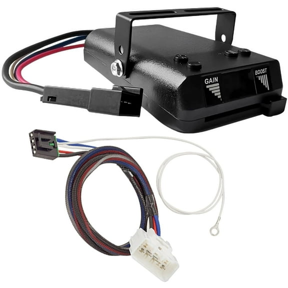 Rizz-Man Manufacturing 8507111 Timed Electric Brake Controller with Wiring Harness, Compatible with Toyota Tacoma, Tundra