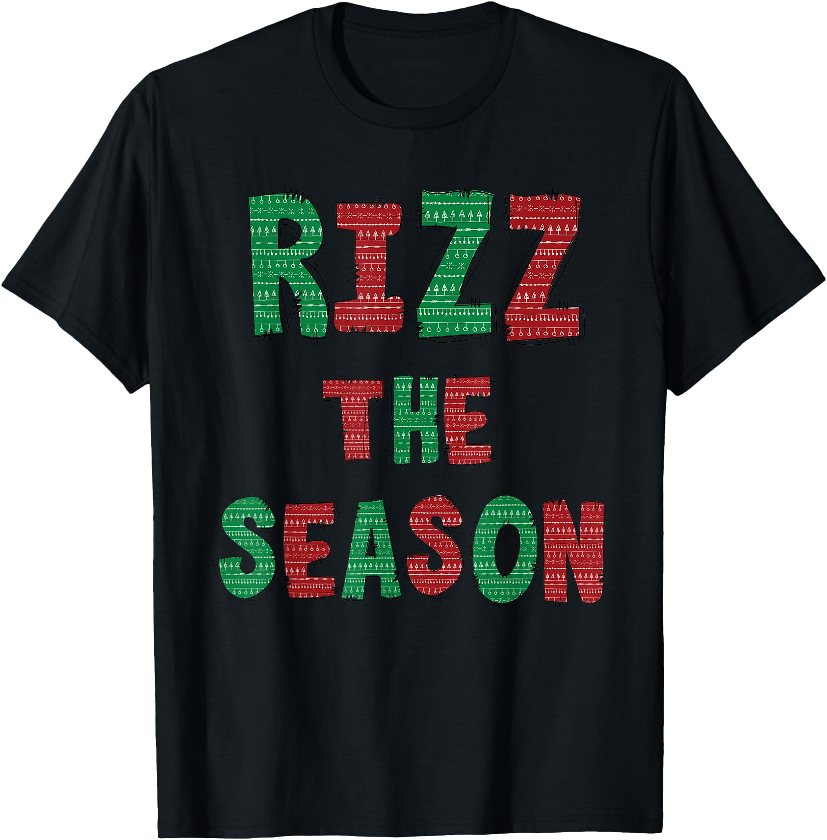 Rizz The Season - Gen Alpha Slang Krismast Teacher T-Shirt - Walmart.com