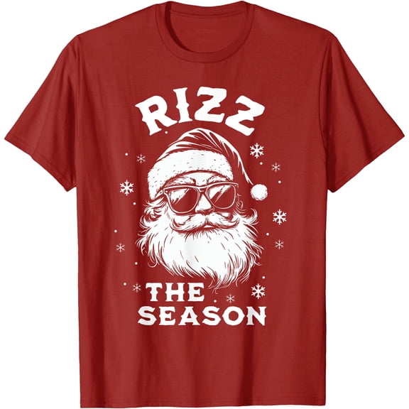 Rizz The Season S@Nt_A Claus Rizzmas Krismast T-Shirt