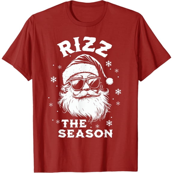 Rizz The Season Santa Claus Rizzmas Boys T-Shirt Sweatshirt All Size S-5XL
