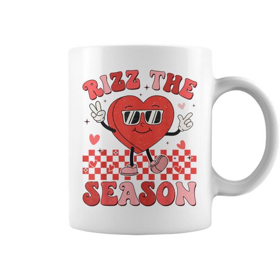 Rizz The Season Valentine Retro Valentine Rizzler Meme Coffee Mugs