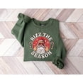 thumbnail image 1 of Rizz the Season Sweatshirt, Merry Rizzmas Shirt, W Rizz Christmas shirt, Rizzler Santa Claus Shirt, Rizzler Shirt, Funny Santa Sweatshirt, 1 of 5