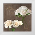 thumbnail image 1 of Rizzardi, Teo 12x12 White Modern Wood Framed Museum Art Print Titled - White Roses, 1 of 4
