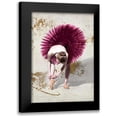 thumbnail image 1 of Rizzardi, Teo 18x24 Black Modern Framed Museum Art Print Titled - Purple Ballerina, 1 of 5