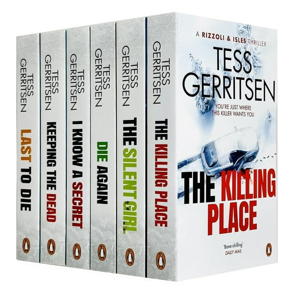 Rizzoli & Isles Series By Tess Gerritsen (Book 7-12) 6 Books Set - Fiction - Paperback
