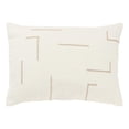 thumbnail image 1 of Rizzy Home Cotton Offset Stripe Gold 14"X20" Pillow Cover 2 Pack, 1 of 4