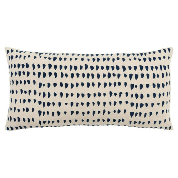 Rizzy Home 14"X26" 1 down filled pillow