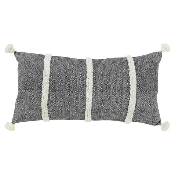 Rizzy Home 14" x 26" Down Filled Pillow