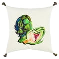 thumbnail image 1 of Rizzy Home 20" x 20" Poly Filled Pillow with Multi-Color Cotton Duck Cover, 1 of 5