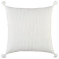 thumbnail image 1 of Rizzy Home Transitional Poly Filled Pillow With White Finish PILT19125WH002020, 1 of 6