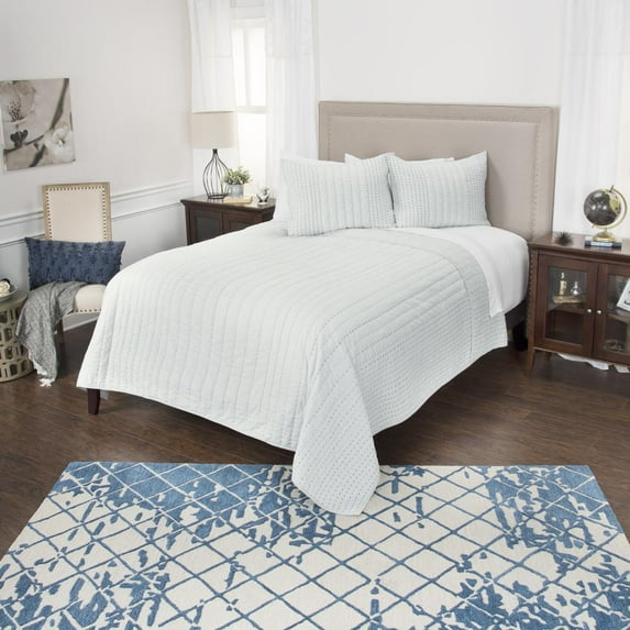 Rizzy Home 20" x 36" King Sham- BQ4561
