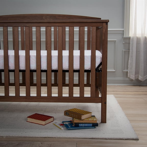 Rizzy Home 28" X 52" Pink Botanical Cotton Cribsheet