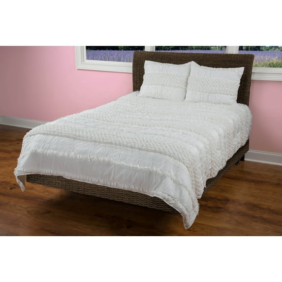 Rizzy Home Georgette 3-piece Quilt Set Twin 2 Piece