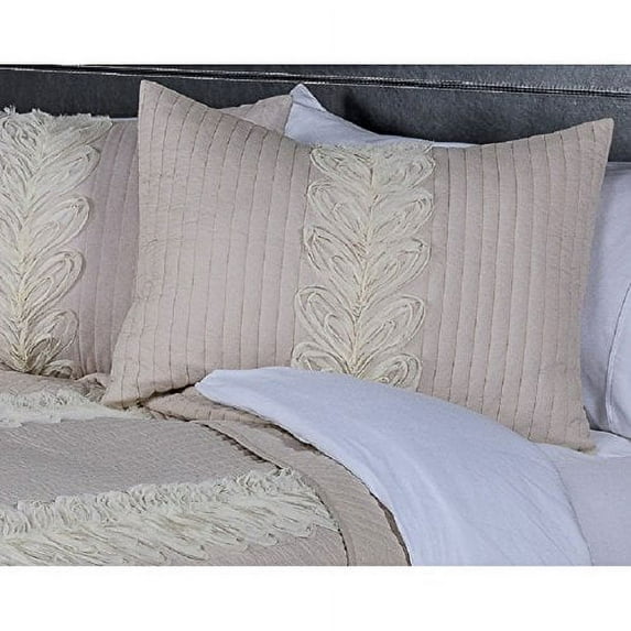 Rizzy Home Adela Blush Bedding Sham 20" x 26"